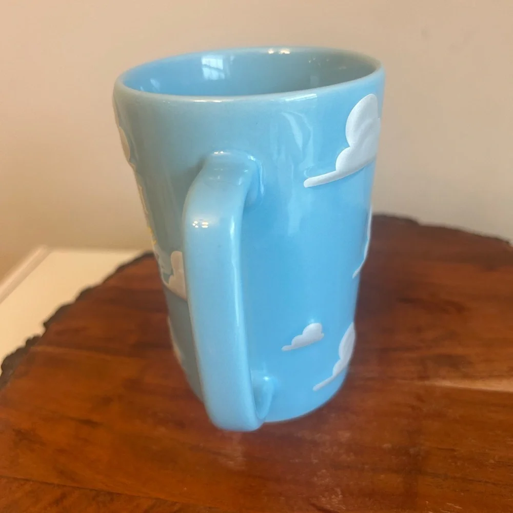Disney Toy Story Andy's Wallpaper Reach For The Sky Clouds‎ Tall Coffee Mug